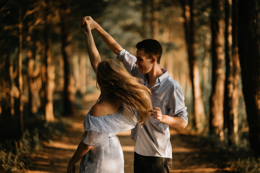 Dancing couple