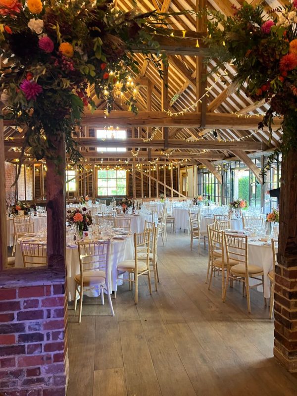 Rustic reception