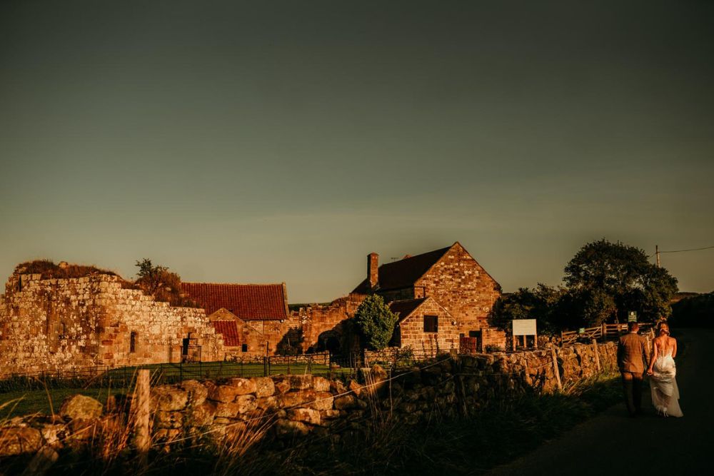 Exterior of Danby Castle Barn