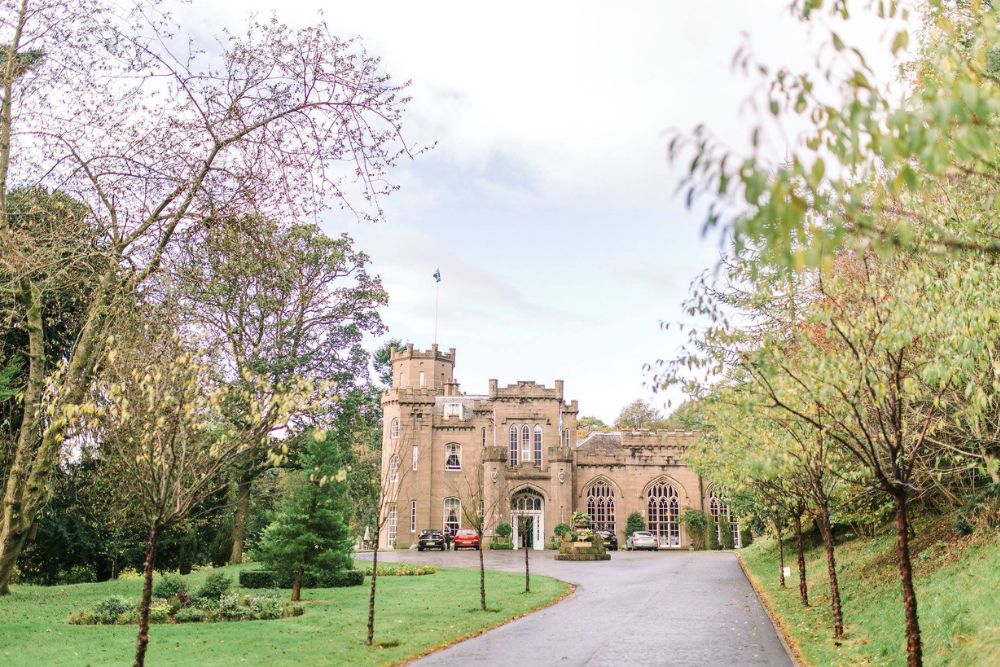 View of Drumtochty Castle