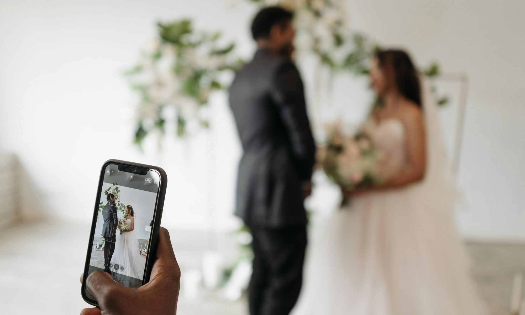 Collecting photos from your wedding guests